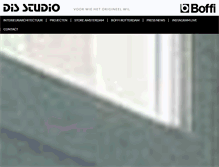 Tablet Screenshot of disstudio.nl